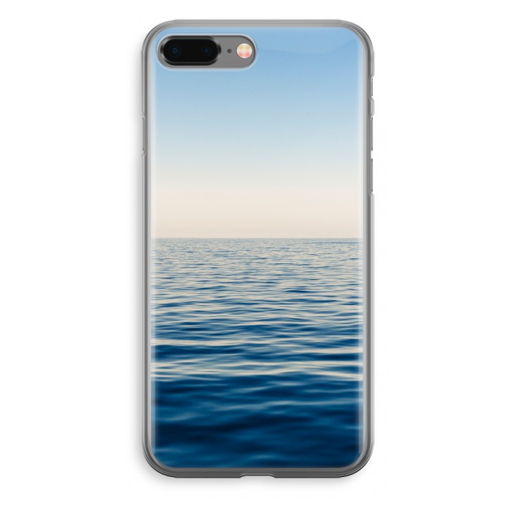 Water horizon: iPhone 8 Plus Transparant Hoesje