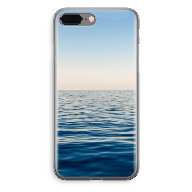 Water horizon: iPhone 8 Plus Transparant Hoesje