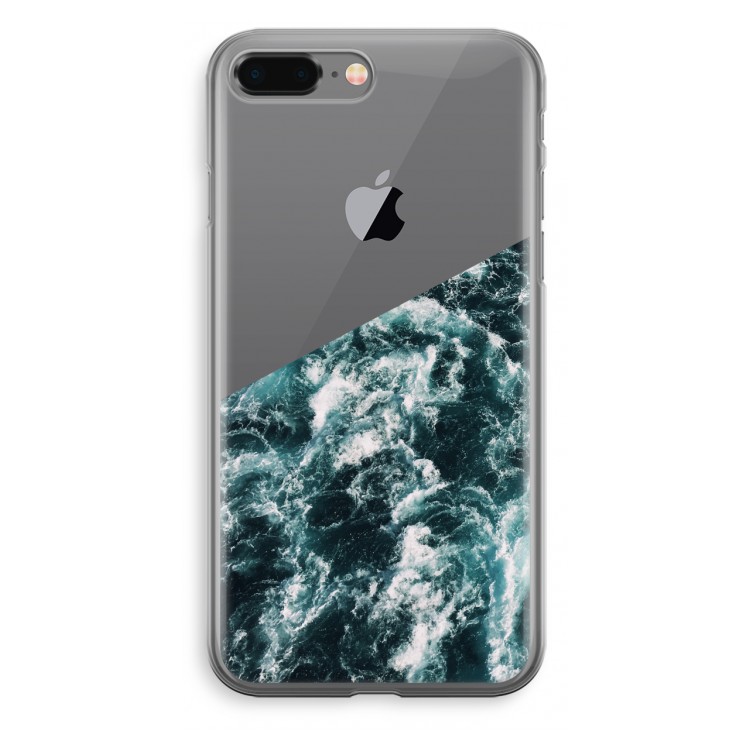 Zee golf: iPhone 8 Plus Transparant Hoesje