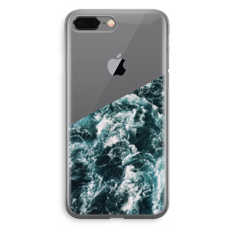 Zee golf: iPhone 8 Plus Transparant Hoesje