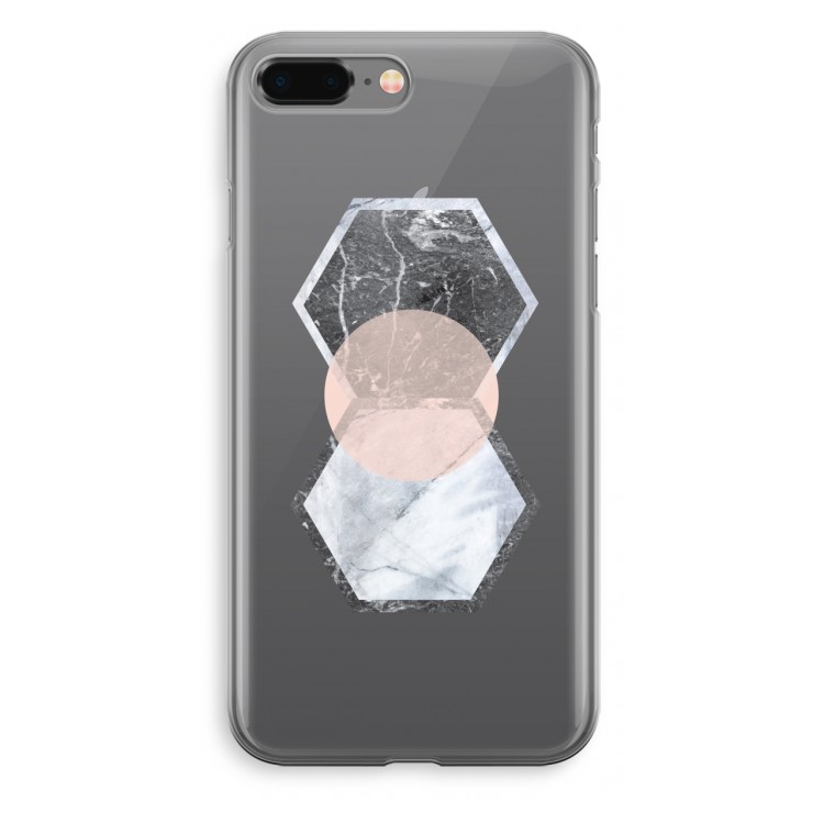 Creatieve toets: iPhone 8 Plus Transparant Hoesje