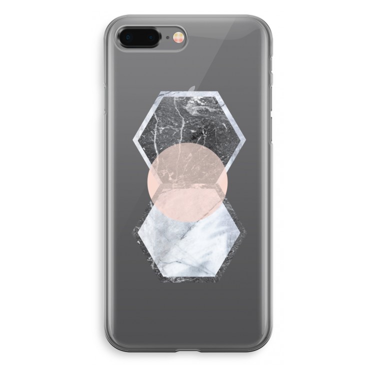 Creatieve toets: iPhone 8 Plus Transparant Hoesje