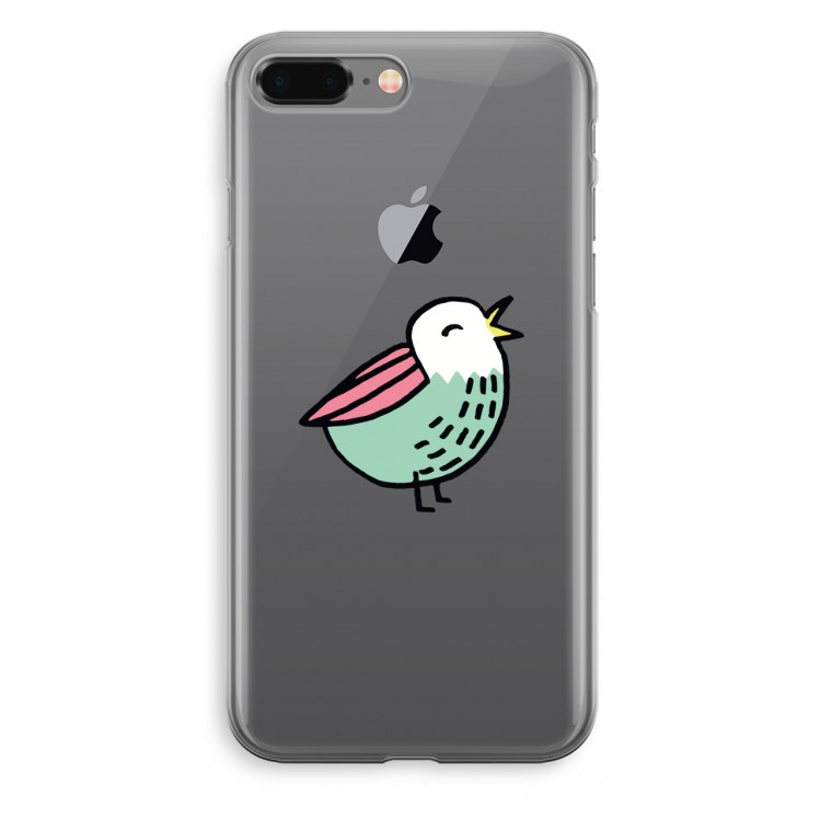 Birdy: iPhone 8 Plus Transparant Hoesje