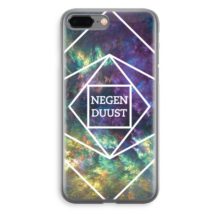 Negenduust ruimte: iPhone 8 Plus Transparant Hoesje