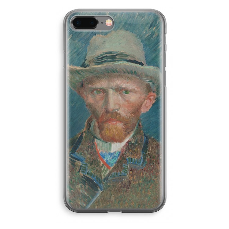 Van Gogh: iPhone 8 Plus Transparant Hoesje
