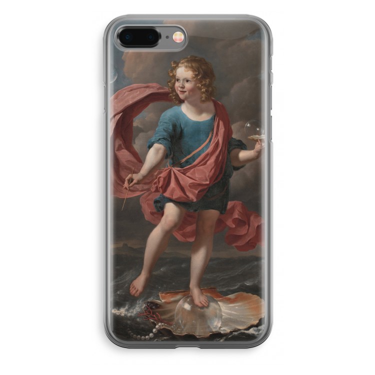 Soap Bubbles: iPhone 8 Plus Transparant Hoesje