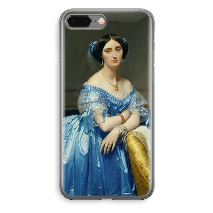 Eleonore: iPhone 8 Plus Transparant Hoesje