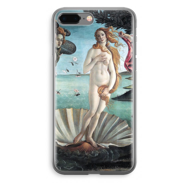 Birth Of Venus: iPhone 8 Plus Transparant Hoesje