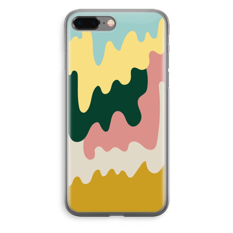 Baar B: iPhone 8 Plus Transparant Hoesje