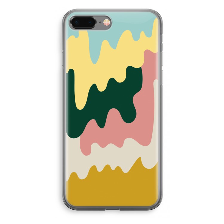 Baar B: iPhone 8 Plus Transparant Hoesje