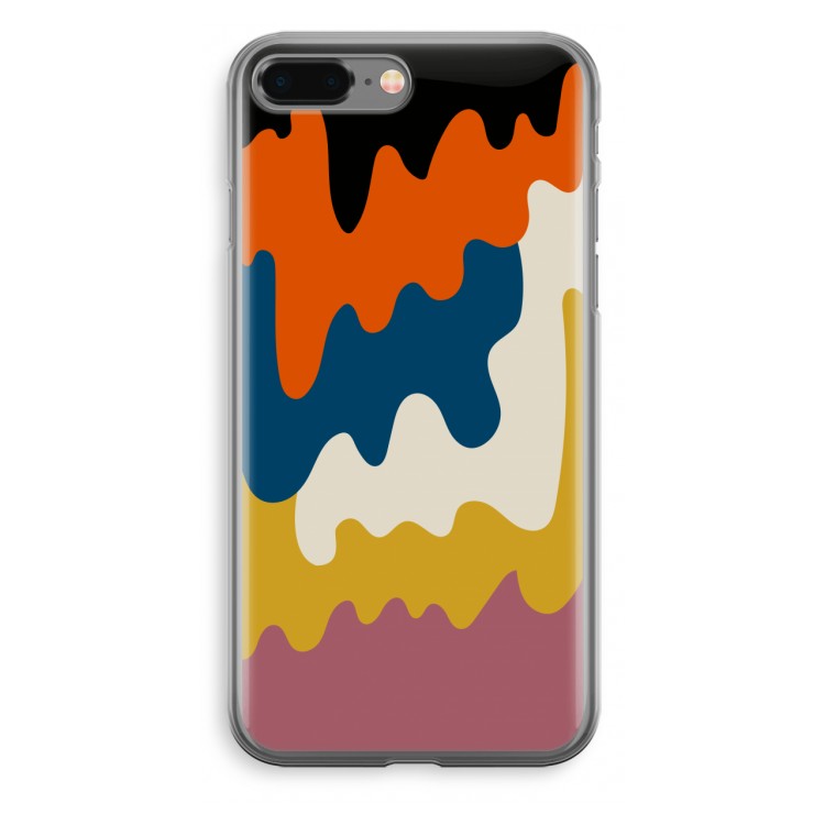 Baar A: iPhone 8 Plus Transparant Hoesje