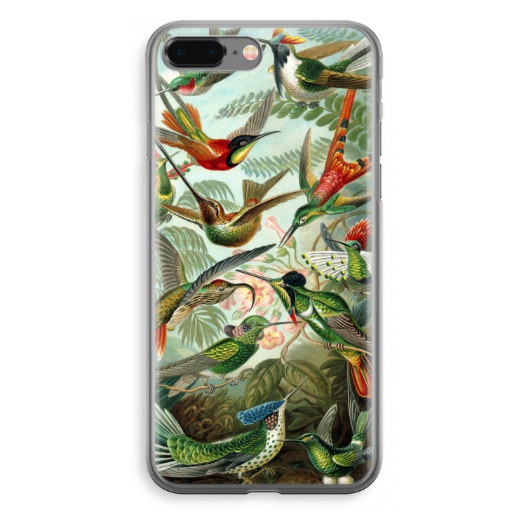 Haeckel Trochilidae: iPhone 8 Plus Transparant Hoesje