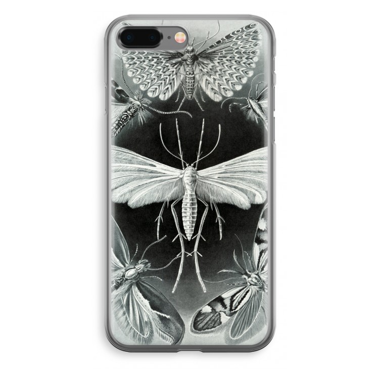 Haeckel Tineida: iPhone 8 Plus Transparant Hoesje