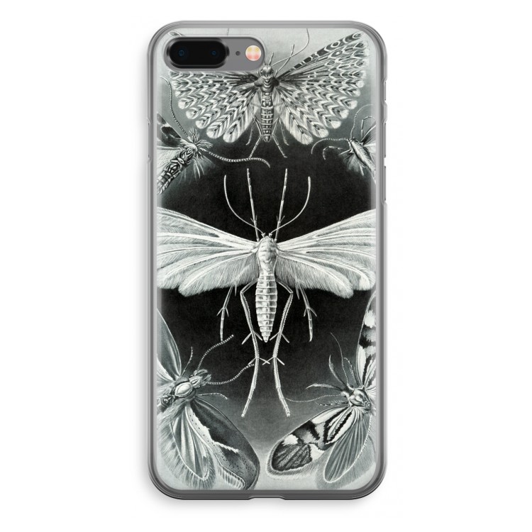 Haeckel Tineida: iPhone 8 Plus Transparant Hoesje