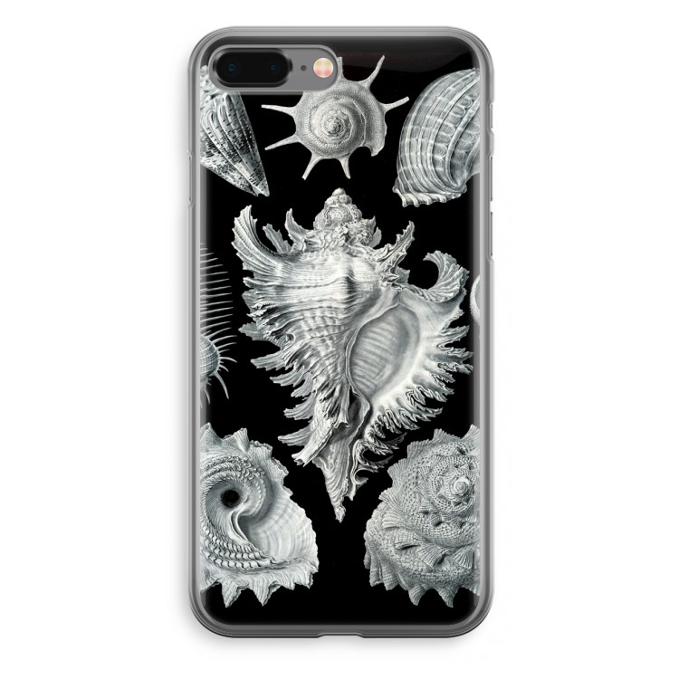 Haeckel Prosobranchia: iPhone 8 Plus Transparant Hoesje