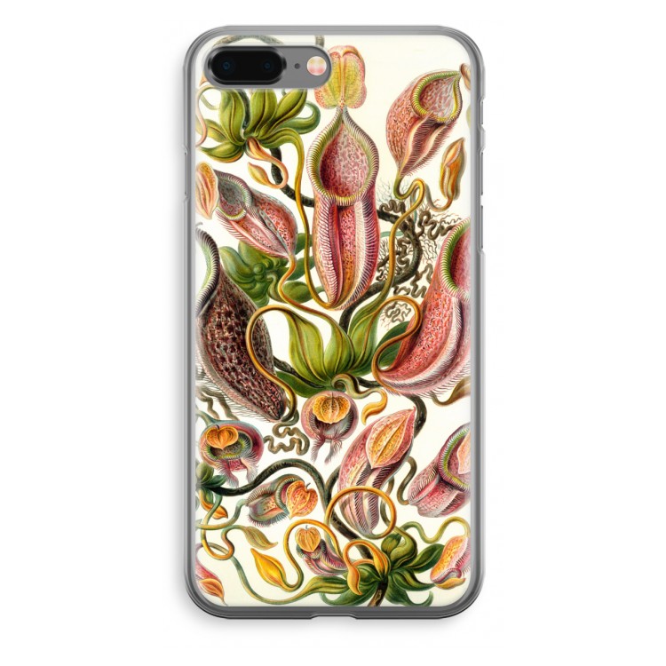 Haeckel Nepenthaceae: iPhone 8 Plus Transparant Hoesje