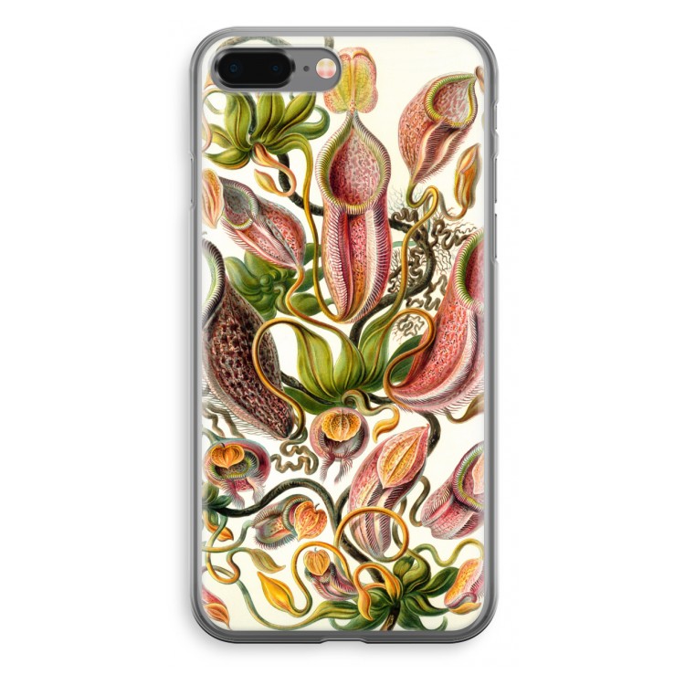 Haeckel Nepenthaceae: iPhone 8 Plus Transparant Hoesje