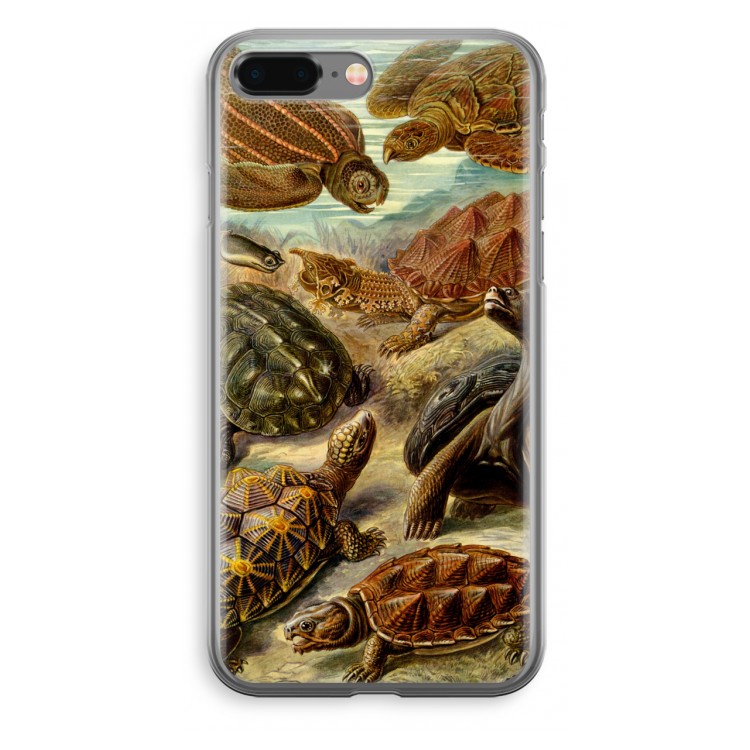 Haeckel Chelonia: iPhone 8 Plus Transparant Hoesje