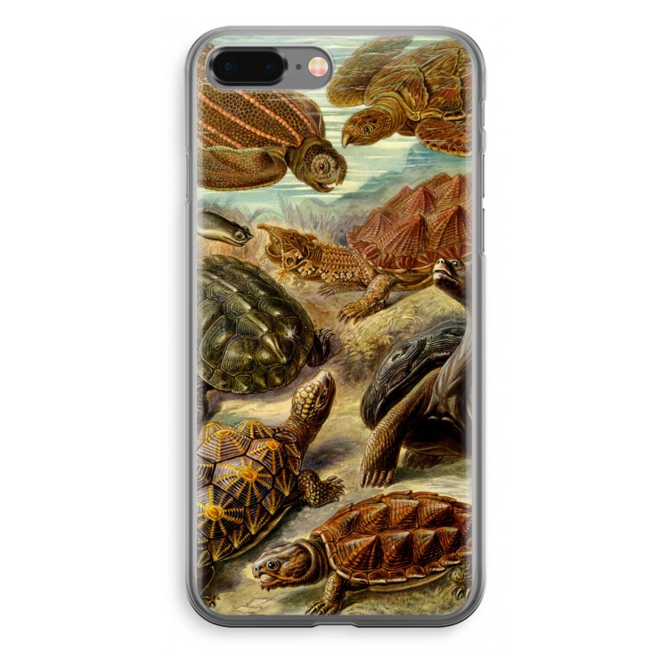 Haeckel Chelonia: iPhone 8 Plus Transparant Hoesje