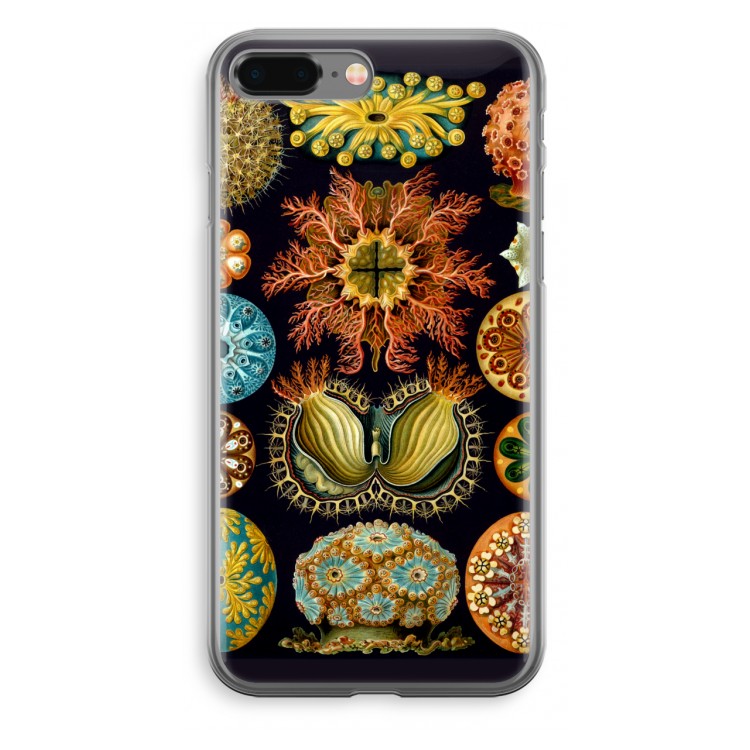 Haeckel Ascidiae: iPhone 8 Plus Transparant Hoesje