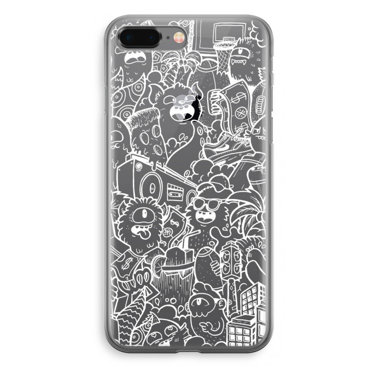 Vexx City #2: iPhone 8 Plus Transparant Hoesje