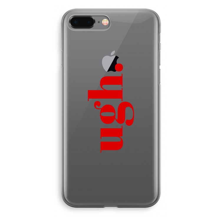 Ugh: iPhone 8 Plus Transparant Hoesje
