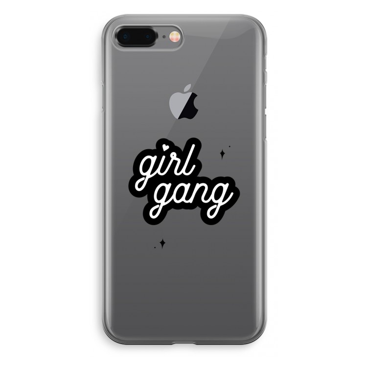 Girl Gang: iPhone 8 Plus Transparant Hoesje
