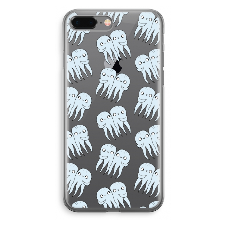 Octopussen: iPhone 8 Plus Transparant Hoesje