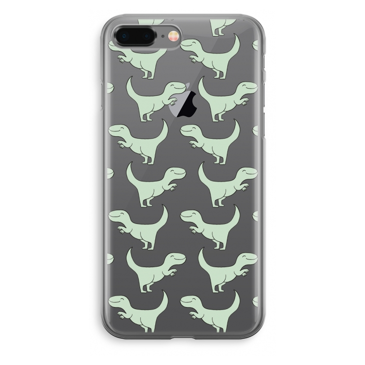 Dinos: iPhone 8 Plus Transparant Hoesje
