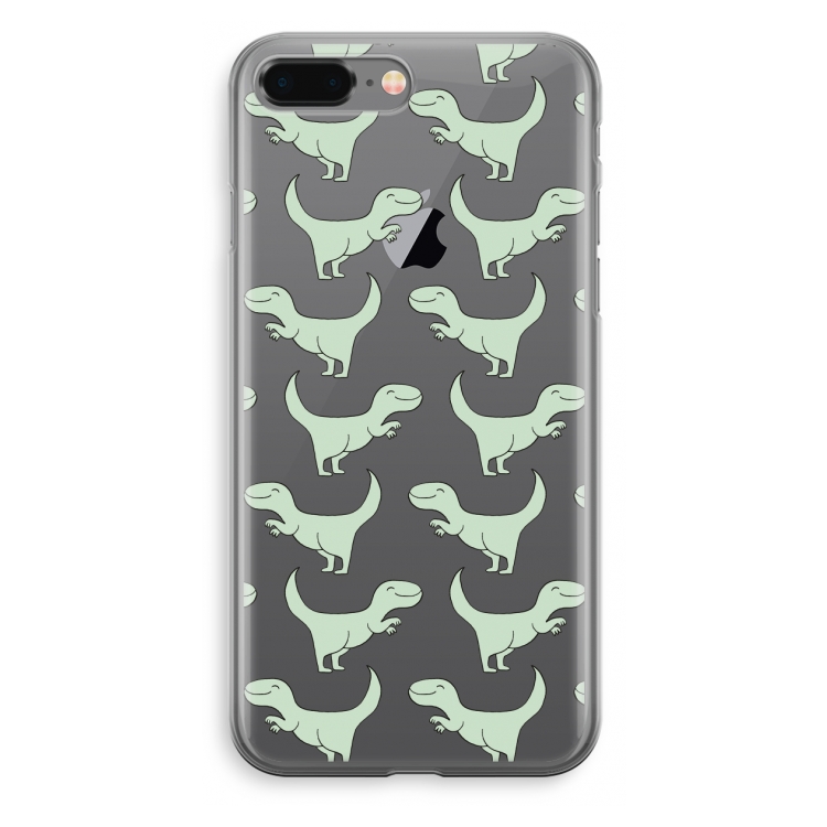Dinos: iPhone 8 Plus Transparant Hoesje