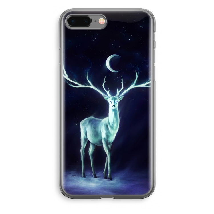 Nightbringer: iPhone 8 Plus Transparant Hoesje