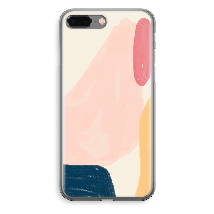 Saturday Flow: iPhone 8 Plus Transparant Hoesje