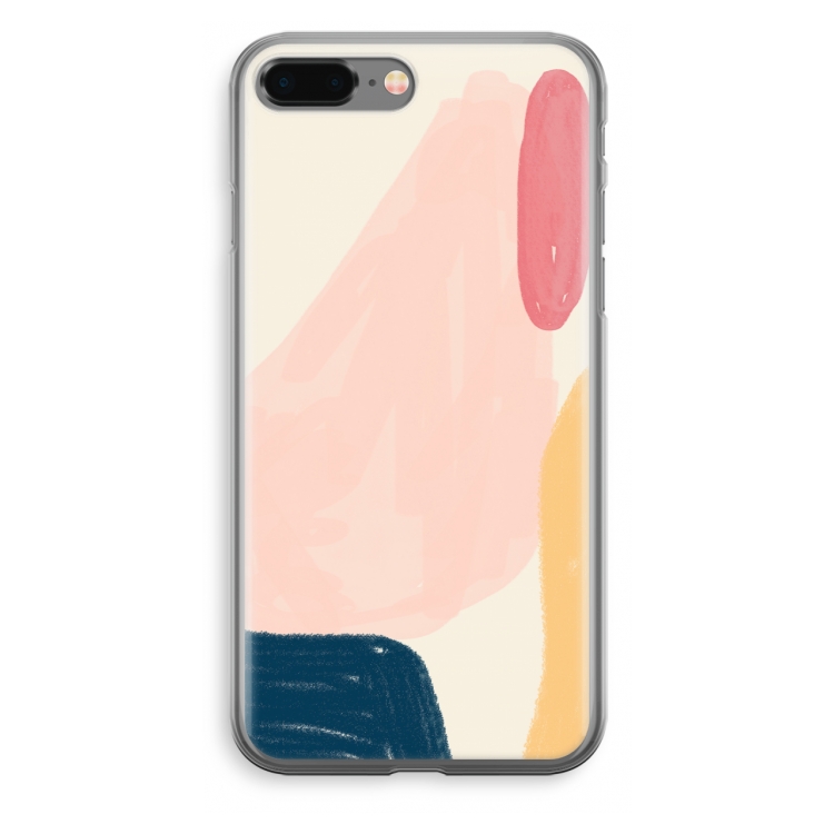 Saturday Flow: iPhone 8 Plus Transparant Hoesje