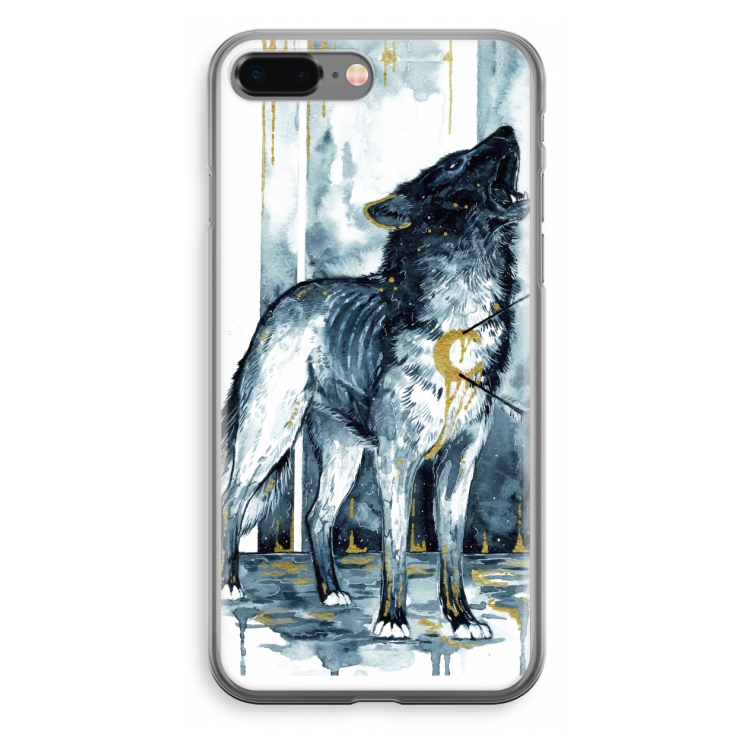 Bleeding Soul: iPhone 8 Plus Transparant Hoesje
