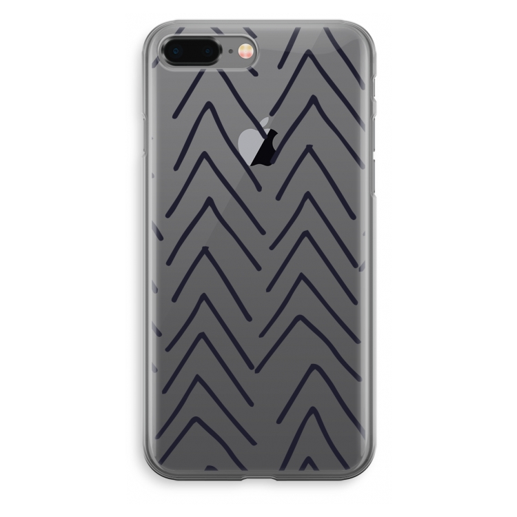 Marrakech Arrows: iPhone 8 Plus Transparant Hoesje