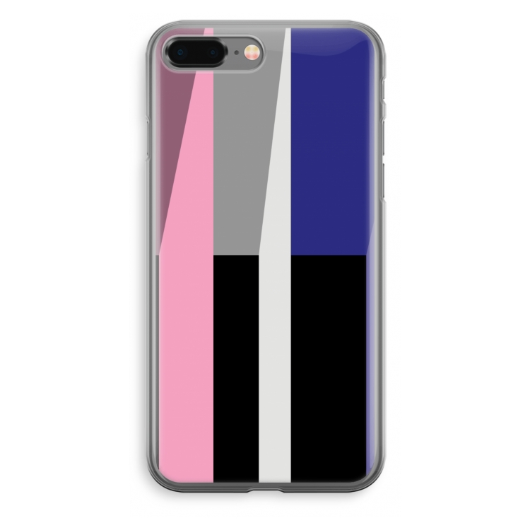 Gestalte 4: iPhone 8 Plus Transparant Hoesje