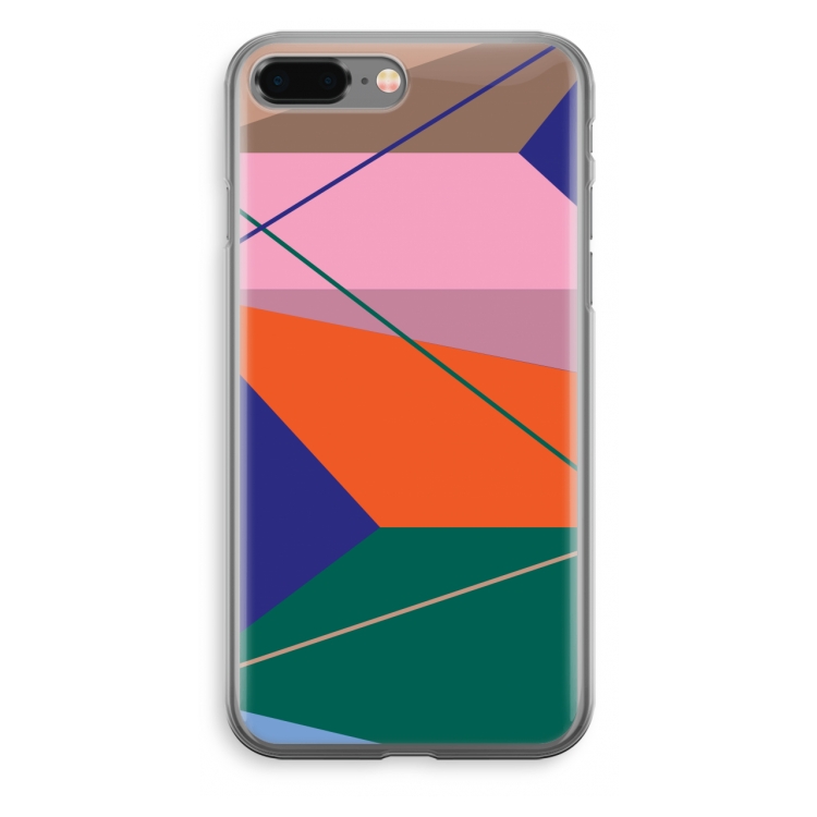 Gestalte 1: iPhone 8 Plus Transparant Hoesje