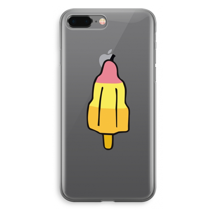 Raketijsje: iPhone 8 Plus Transparant Hoesje