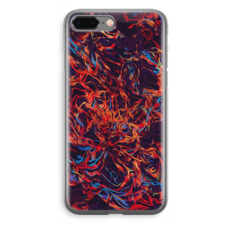 Lucifer: iPhone 8 Plus Transparant Hoesje