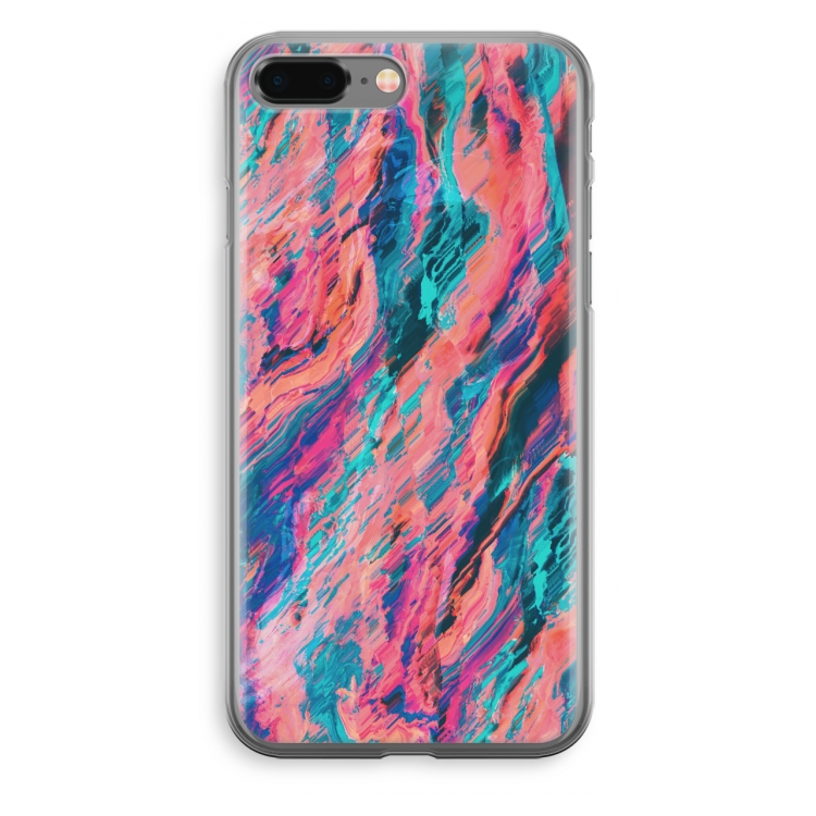 Electric Times: iPhone 8 Plus Transparant Hoesje