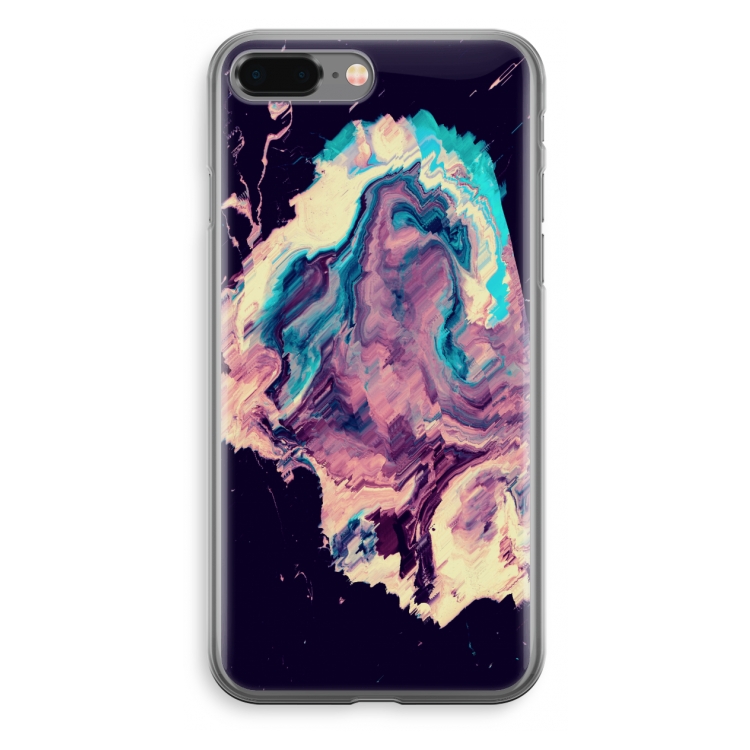Cosmic Silence: iPhone 8 Plus Transparant Hoesje