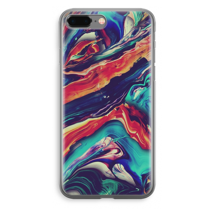 Chameleon Sun: iPhone 8 Plus Transparant Hoesje