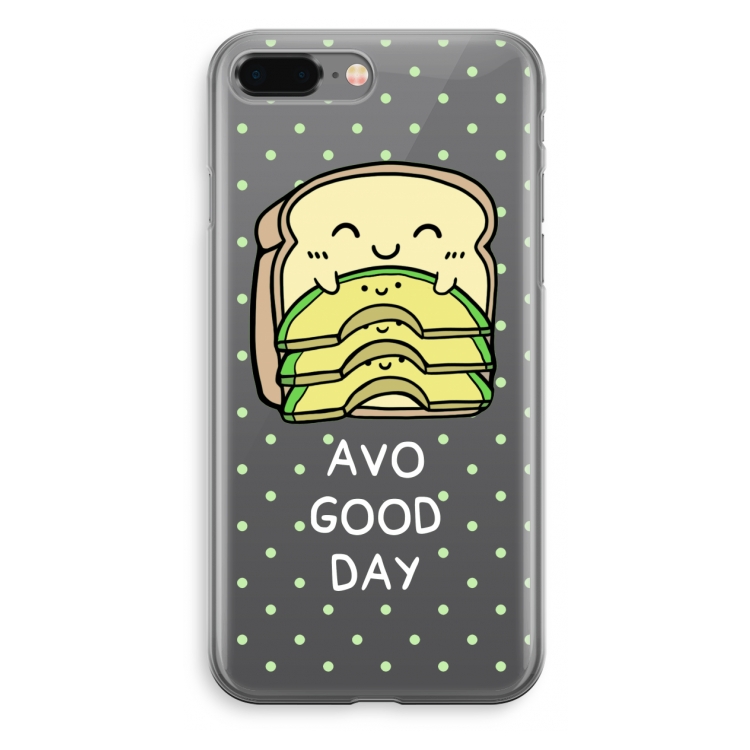 Avo Good Day: iPhone 8 Plus Transparant Hoesje