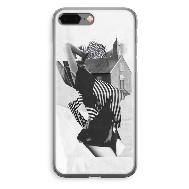 House: iPhone 8 Plus Transparant Hoesje