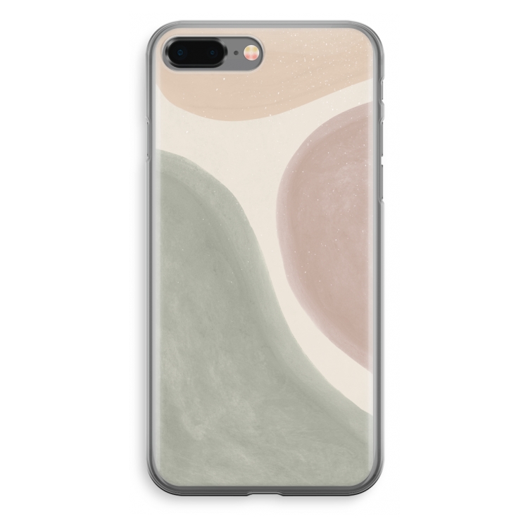 Geo #6: iPhone 8 Plus Transparant Hoesje
