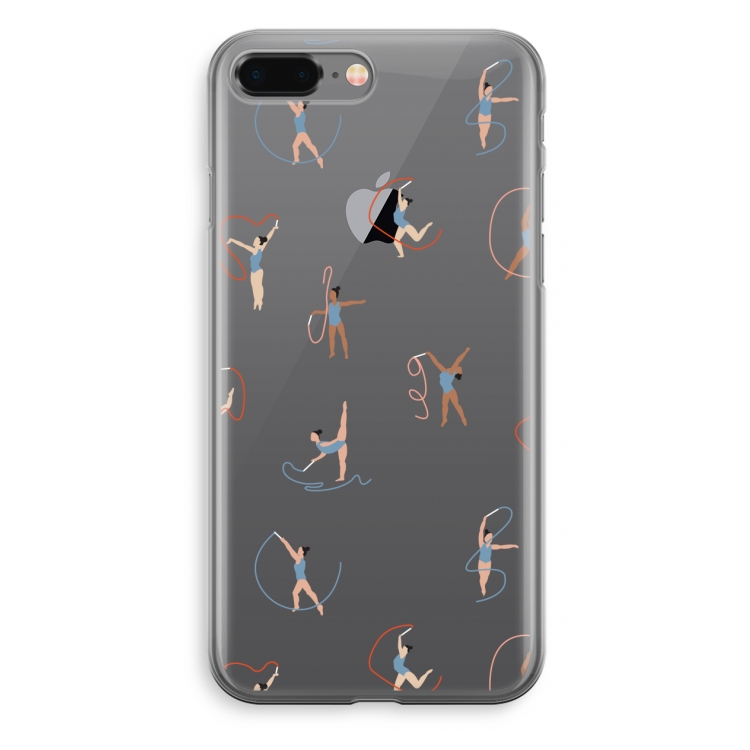 Dancing #3: iPhone 8 Plus Transparant Hoesje