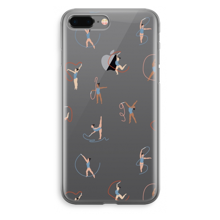 Dancing #3: iPhone 8 Plus Transparant Hoesje
