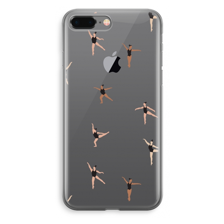 Dancing #1: iPhone 8 Plus Transparant Hoesje