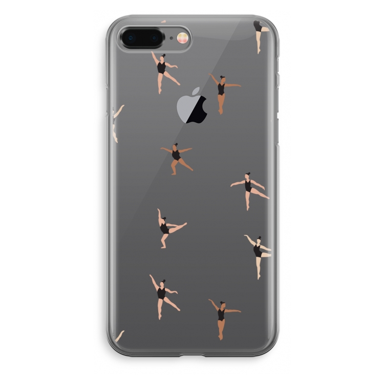 Dancing #1: iPhone 8 Plus Transparant Hoesje