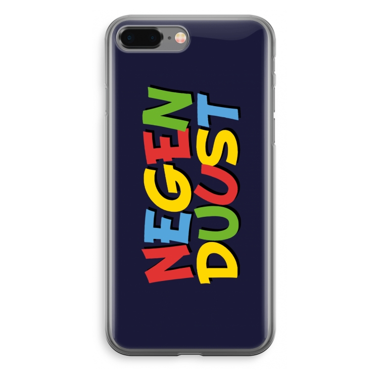 90's One: iPhone 8 Plus Transparant Hoesje